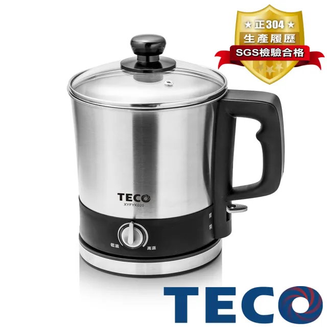【TECO 東元】304不鏽鋼快煮美食鍋(XYFYK020)