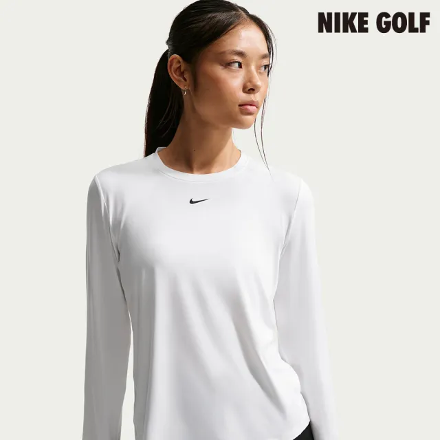 【NIKE GOLF】Nike One Classic 女款 Dri-FIT 長袖上衣 白色(FN2802-102)