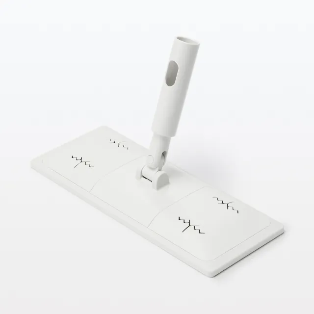 【MUJI 無印良品】掃除系列/地板除塵拖把組+加贈地板除塵拖把布