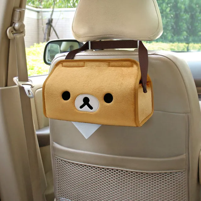 【Rilakkuma 拉拉熊】FACE 兩用面紙盒護套(台灣製)