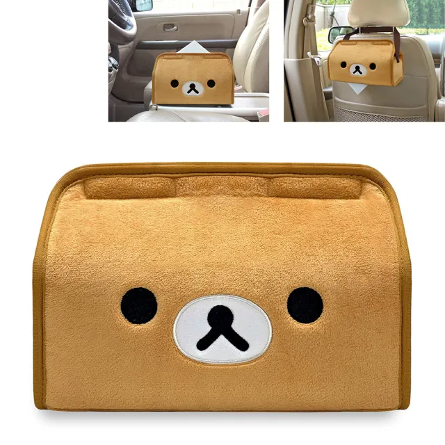 【Rilakkuma 拉拉熊】FACE 兩用面紙盒護套(台灣製)