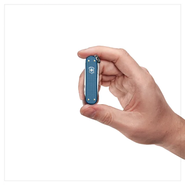 【VICTORINOX 瑞士維氏】2026限量鋁合金冰川藍 瑞士刀/58mm(0.6221.L26)