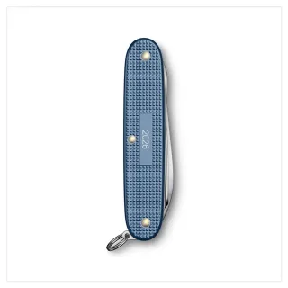 【VICTORINOX 瑞士維氏】2026限量鋁合金冰川藍 瑞士刀/93mm(0.8231.L26)
