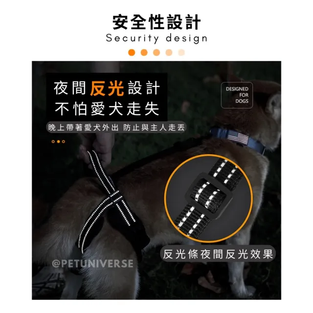 【Pet Universe 多寵宇宙】後肢輔助帶-夜幕黑(狗狗輔助帶 寵物輔助帶 狗輔助帶 老犬輔助帶 寵物輔助 老犬)