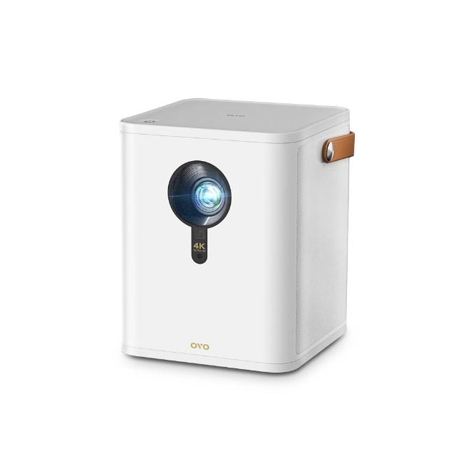OVO K9微型投影機，專為家庭娛樂設計，支援真實4K 60P解析度及8K解碼，側投功能讓安裝更靈活。投影亮度高達2600ANSI，對比度真實3000:1，LED光源壽命長達30000小時，投影尺寸可達30~300吋。內建喇叭、輕巧僅4.16kg，投射距離0.67m~7.97m，適合小型空間使用。一年保固，NCC及BSMI認證合格。