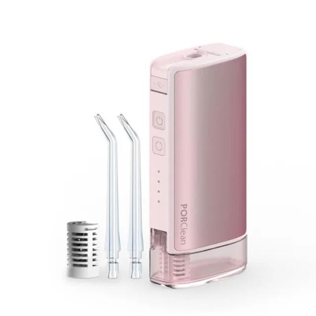 【PORClean 寶可齡】THIN601隨身型抗菌沖牙機｜櫻花粉(THIN601)