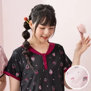 【Wacoal 華歌爾】睡衣-Pretty Amy系列 M-L短袖五分褲裝 居家休閒-LWY95721PU(珍珠粉)