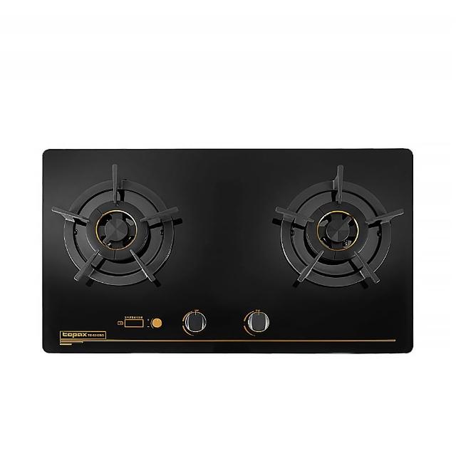 【莊頭北】二口雙控安全定時玻璃面板檯面爐 TG-8312BG LPG/NG1 含基本安裝