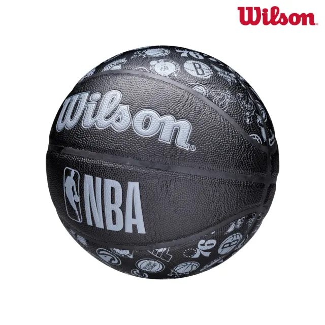 【WILSON】NBA All Team Bskt Black 籃球 黑色 7號球 WZ4029401XB7