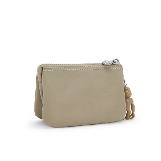 【KIPLING】沙棕色三夾層配件包-CREATIVITY S