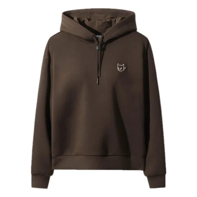 【WAAC】LOGO JERSEY HOODIE 女士 連帽長袖上衣(WWTBW25707-BRX)