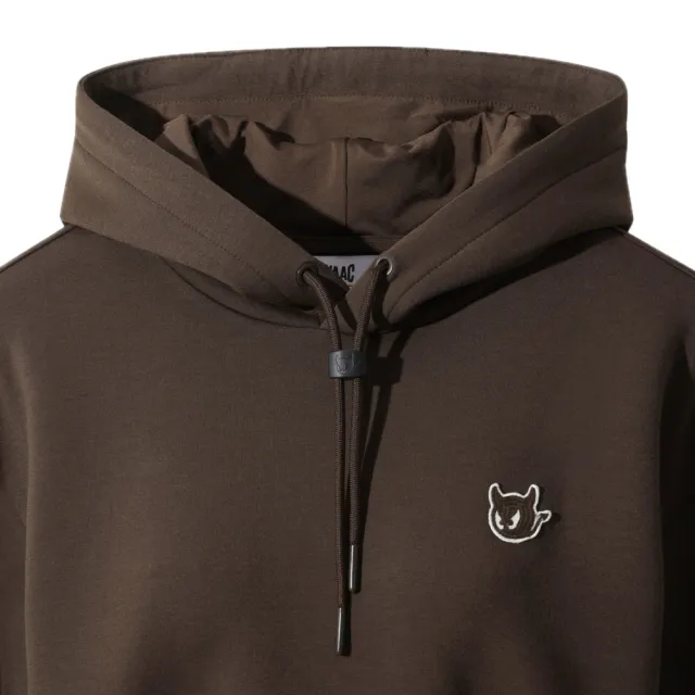 【WAAC】LOGO JERSEY HOODIE 女士 連帽長袖上衣(WWTBW25707-BRX)
