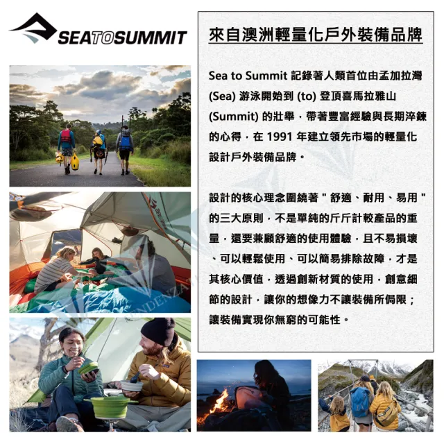 【SEA TO SUMMIT】舒適快乾毛巾 - M(單車／運動／戶外／旅行／登山／輕量)