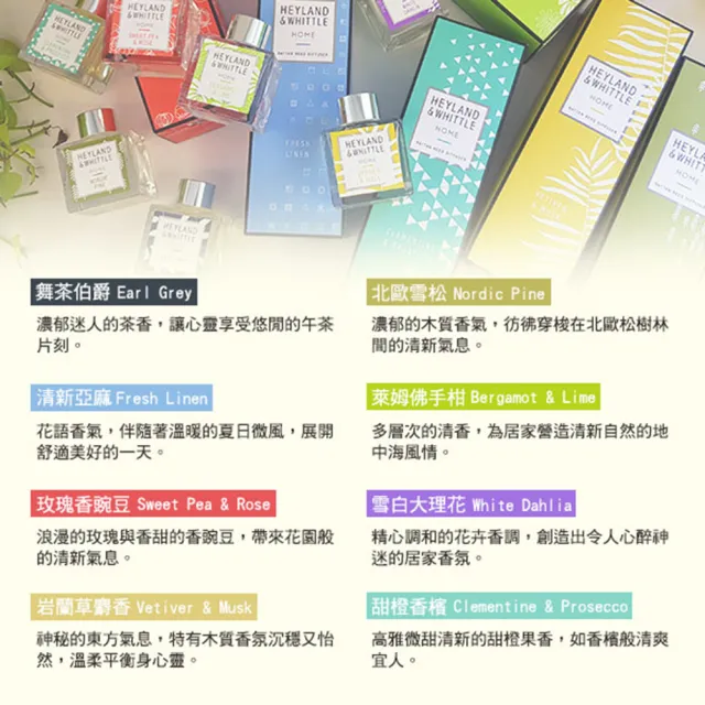 【H&W 英倫薇朵】HOME系列-香氛擴香瓶 100mL(多款任選)