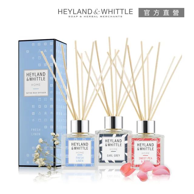 【H&W 英倫薇朵】HOME系列-香氛擴香瓶 100mL(多款任選)