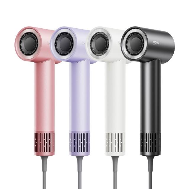  Solac SD-860 負離子吹風機，搭載先進負離子技術，有效減少頭髮靜電與毛躁，讓秀髮更順滑光澤。適用110V電壓，適合臺灣使用，提供強勁風力快速乾髮，輕巧設計舒適握持。享1年原廠保固，品質保證，是專業造型師與居家護髮的首選。 