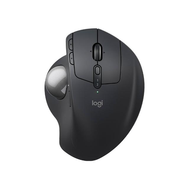 【Logitech 羅技】MX Ergo S 無線軌跡球(石墨黑)