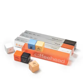 【盛花園】超方塊咖啡-快飲系列(美式黑/拿鐵白/冷萃橙/綜合6合一)任選1條(6-8顆/條)