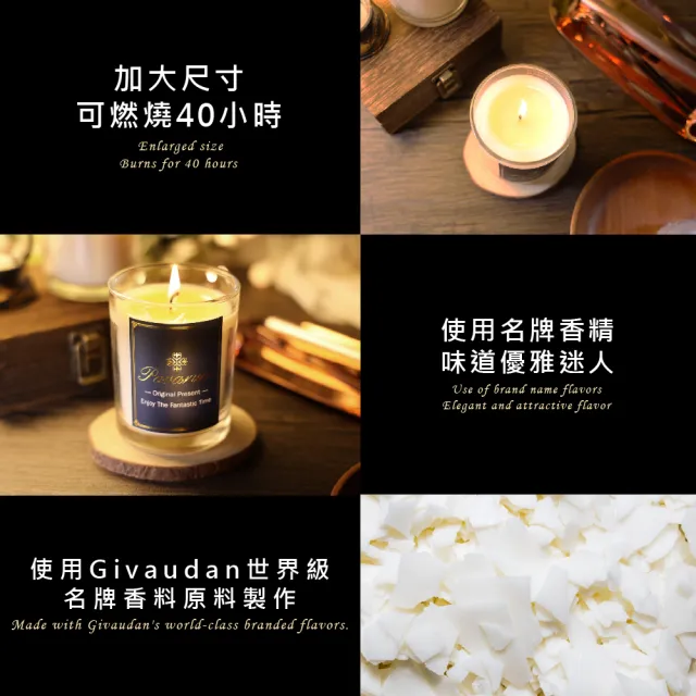 【Pavaruni】美國香氛蠟燭20種香味450g(大豆蠟燭禮盒/天然植物精油/花香/木質香/果香)