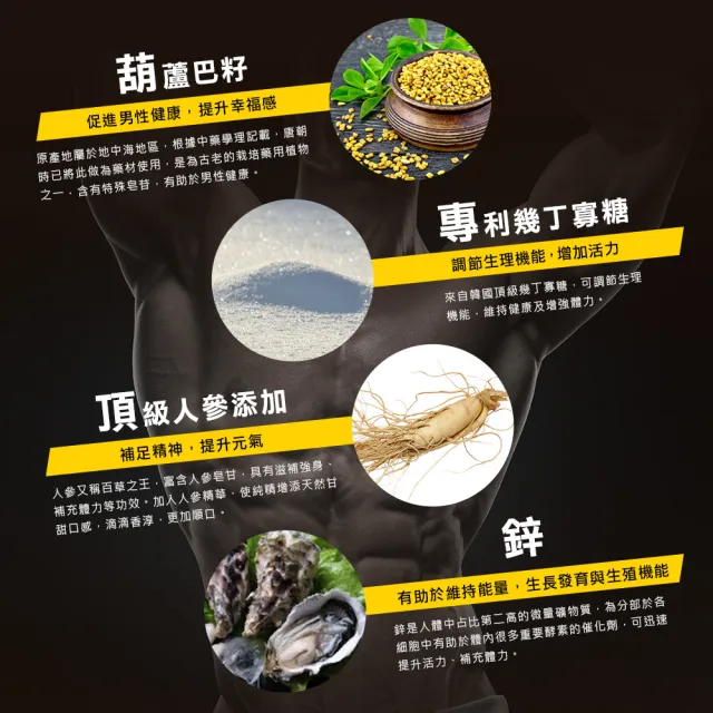【funcare 船井生醫】活力瑪卡純精1盒_共6入+瑪卡王1盒_共60顆-馬力加倍組(增強體力/保護力)