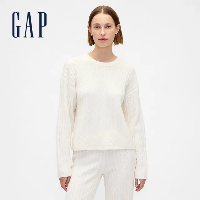 【GAP】女裝 針織衫-多色任選(844751)