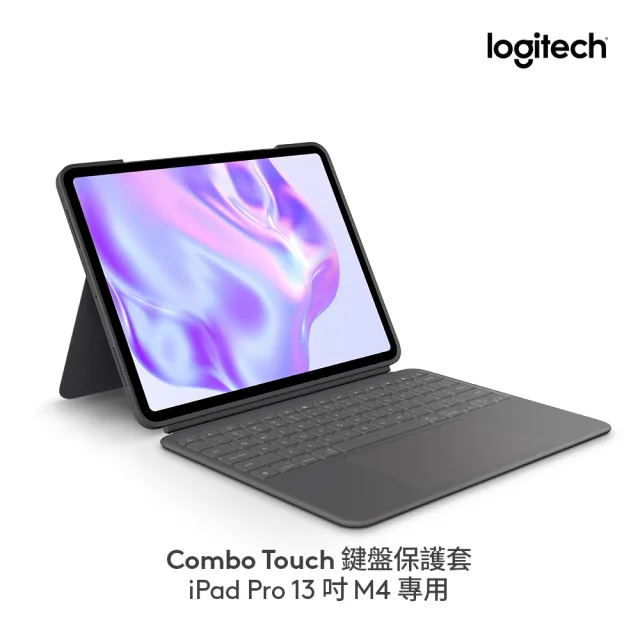 【Logitech 羅技】Combo Touch 鍵盤保護套- iPad Pro 13吋 7代 (M4)