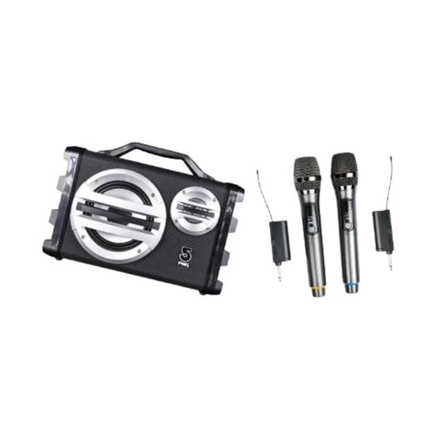 【ifive】三合一戶外音響SK055-無線組合(尾牙 抽獎 禮品 表演 K歌 藍芽喇叭 唱歌 露營 聚會 音樂播放器)