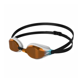 【SPEEDO】成人競技鏡面泳鏡 SPEEDSOCKET(白)