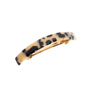 【L. ERICKSON】長型馬尾夾（象牙琥珀）