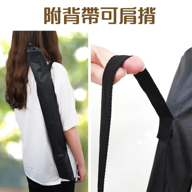 【DIBOTE 迪伯特】戶外鋁合金輕便三腳燈架雙勾營燈柱(160cm)