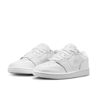 【NIKE 耐吉】休閒鞋 女鞋 大童 運動鞋 喬丹 JORDAN COURT CONNECT LOW GS 白 IQ6016-100