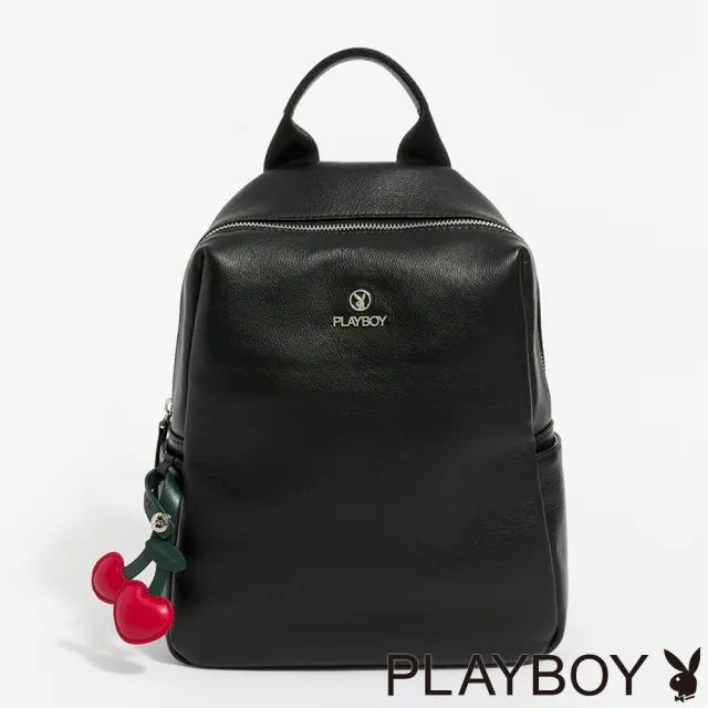 【PLAYBOY】後背包  Midnight Cherry系列 - 黑色