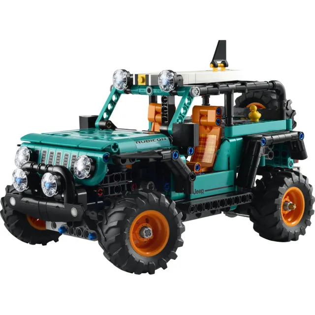 【LEGO 樂高】科技系列 42227 Jeep Wrangler Rubicon 休旅車(越野SUV 居家擺設 禮物 積木)