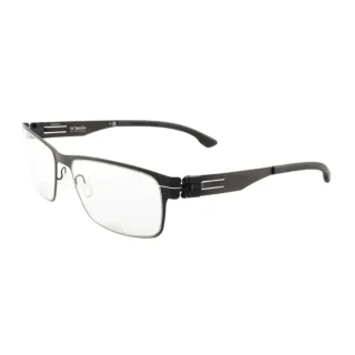 【ic!berlin】Paul R. Large Black 公司貨(德國薄鋼眼鏡)