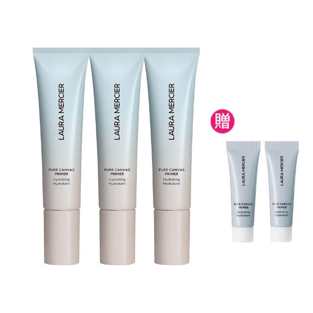 【LAURA MERCIER 蘿拉蜜思】煥顏持妝凝露 旅行版15ml-3入組(全新升級/mini size/保濕)