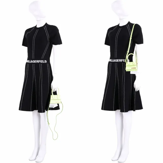 【JACQUEMUS】Le Chiquito 鱷魚壓花牛皮迷你手提 斜背包-青蘋果綠 南法 設計師品牌