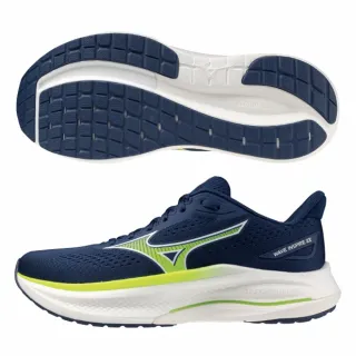 【MIZUNO 美津濃】慢跑鞋 男鞋 運動鞋 緩震 4E超寬楦 INSPIRE 藍 J1GC264501