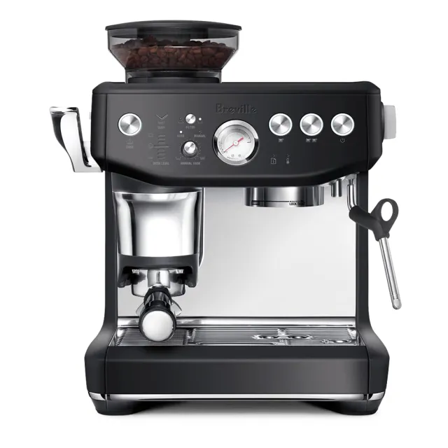【Breville】BES876XL the Barista Express Impress咖啡機（極酷黑）(總代理公司貨)