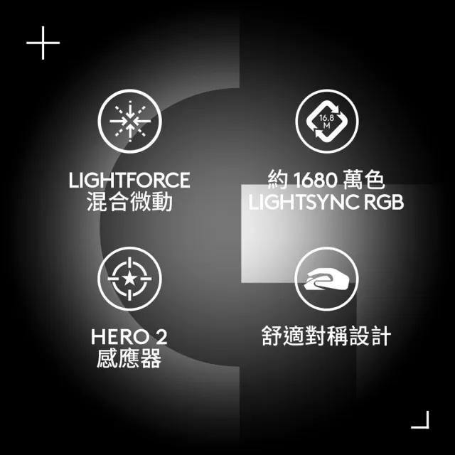 【Logitech G】PRO 2 LIGHTSPEED 無線電競滑鼠(GPW2)
