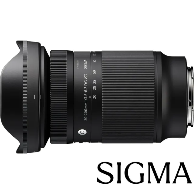 【Sigma】20-200mm F3.5-6.3 DG for L-MOUNT 接環 (公司貨) 廣角變焦鏡頭 旅遊鏡 全片幅無反微單眼鏡頭