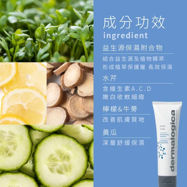 【dermalogica 德卡】水芹活性露100ml(無油保濕/乳液/小紅書/油痘肌/德美樂嘉)