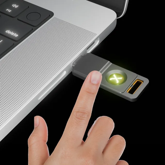 SecuX PUFido Drive Clife Key 雙用隨身碟兼硬體安全金鑰 Fido Key (儲存、保護帳號密碼安全)