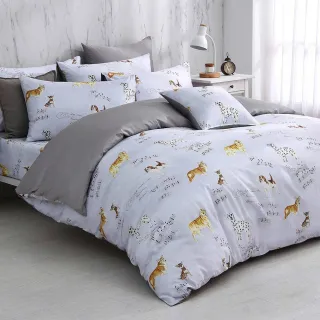 【HongYew 鴻宇】300織美國棉 薄被套-多款任選(雙人)