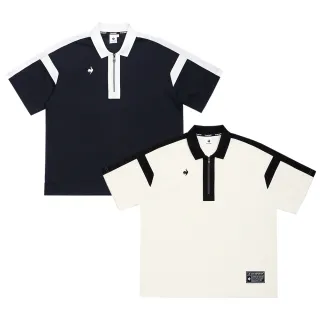 【LE COQ SPORTIF 公雞】吸濕排汗短袖POLO衫 男款 2色 LWX21241