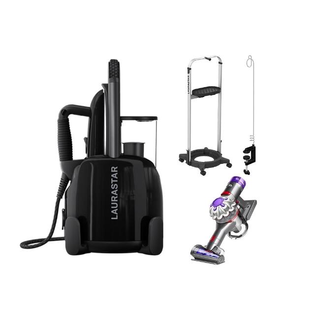 【LAURASTAR】LIFT PLUS高壓蒸汽熨斗-黑色(殺菌機/消毒機/熨斗)(超值組)