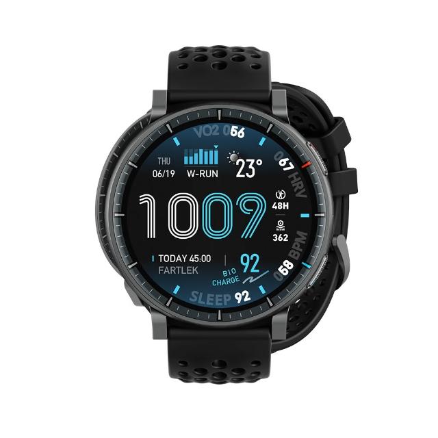  華米 Amazfit Active 智慧手錶，搭載藍芽通話、心率偵測、血氧偵測、GPS 定位及睡眠監測功能，支援路跑、室內運動、腳踏車及銀髮/兒童照護。2 吋以下大螢幕，防潑水設計，健康資料全面追蹤，待機時間長達 8-30 天，完美相容 iOS 及 Android 系統。顏色選擇花瓣粉、午夜黑，NCC 認證 CCAH23LP5790T7，讓您輕鬆掌控健康與運動生活！ 