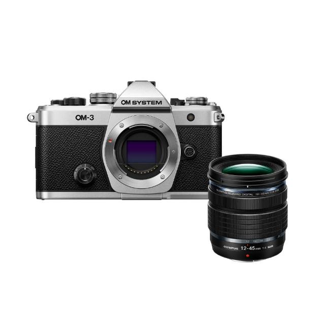 【OM SYSTEM】OM-3銀+M12-45mm F4.0 PRO(公司貨)