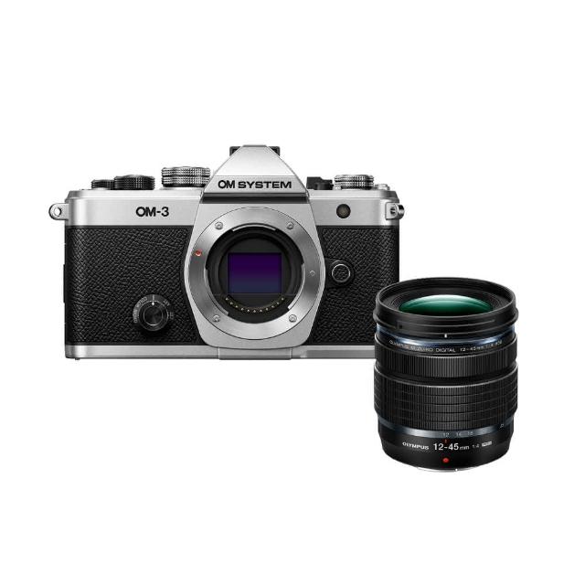 【OM SYSTEM】OM-3銀+M12-45mm F4.0 PRO(公司貨)