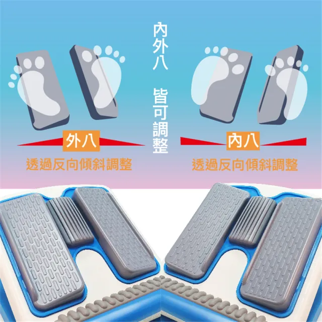【Bridgeport 台灣橋堡】4IN1 腿型矯正 拉筋板 SGS 認證 100% 台灣製造 穴道 按摩 腳底按摩 腳底筋膜炎