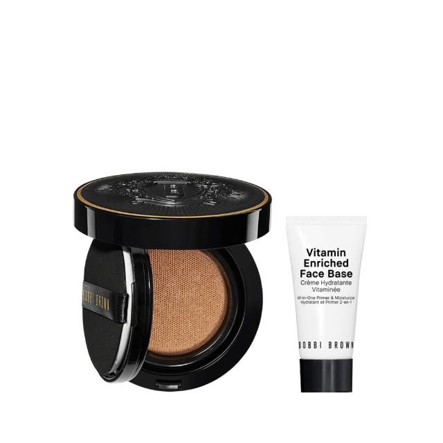 【Bobbi Brown 芭比波朗】霧光持久氣墊粉餅(SPF40 PA+++/柔霧小黑盒/持妝/遮瑕/控油/粉底/防曬/雙11限定)